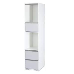 Regał DALIA biały/szary 414907