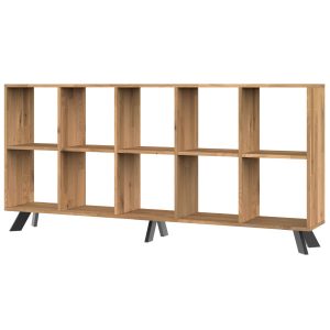 Regał dębowy TOLEDO BOX na książki i segregatory LOFT H2S5 333368 Regał dębowy TOLEDO BOX na książki i segregatory LOFT H2S5 333368