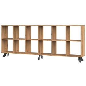 Regał dębowy TOLEDO BOX na książki i segregatory LOFT H2S6 333348 Regał dębowy TOLEDO BOX na książki i segregatory LOFT H2S6 333348