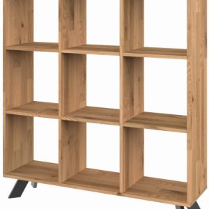 Regał dębowy TOLEDO BOX na książki i segregatory LOFT H3S3 333356 Regał dębowy TOLEDO BOX na książki i segregatory LOFT H3S3 333356