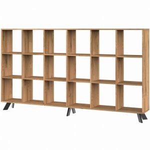 Regał dębowy TOLEDO BOX na książki i segregatory LOFT H3S6 341892 Regał dębowy TOLEDO BOX na książki i segregatory LOFT H3S6 341892