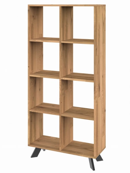 Regał dębowy TOLEDO BOX na książki i segregatory LOFT H4S2 333341