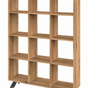 Regał dębowy TOLEDO BOX na książki i segregatory LOFT H4S3 333339 Regał dębowy TOLEDO BOX na książki i segregatory LOFT H4S3 333339