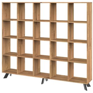 Regał dębowy TOLEDO BOX na książki i segregatory LOFT H4S5 333349 Regał dębowy TOLEDO BOX na książki i segregatory LOFT H4S5 333349