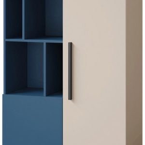 Regał do pokoju młodzieżowego na książki 90 cm LUMI 1021548 Regał do pokoju młodzieżowego na książki 90 cm LUMI 1021548