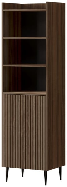 Regał do salonu 52 cm ASPERO orzech 712374