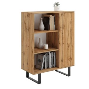 Regał Fondi loft – dąb craft złoty 88975 Regał Fondi loft – dąb craft złoty 88975