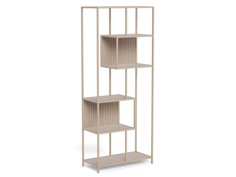 Regał Ford loft 185x77 cm z półkami, kolor kaszmir 995224