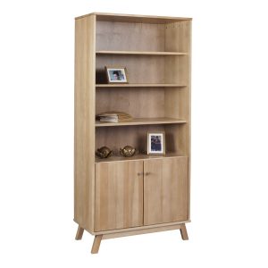 Regał II drewniany OREGON WOOD, kolor dębowy 101659