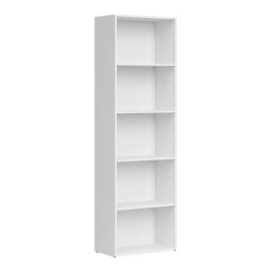 Regał Jack 60 cm z 4 półkami biały 63495