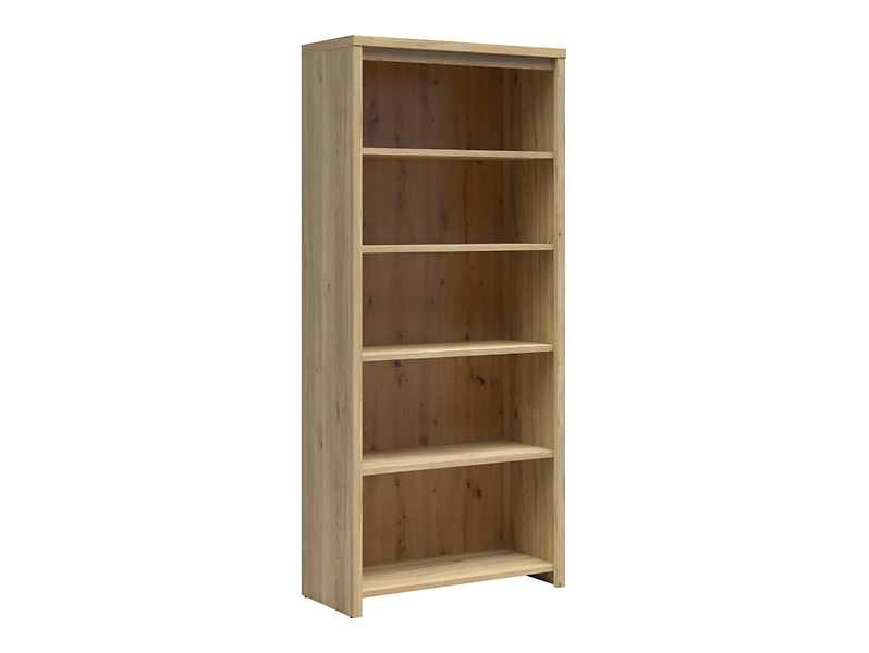 Regał Kaspian 90 cm z 4 półkami dąb mauvella 1064870