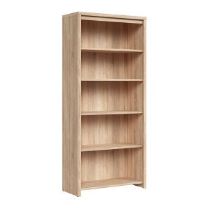 Regał Kaspian 90 cm z 4 półkami dąb sonoma 34073