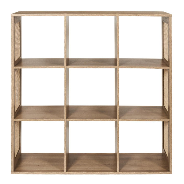 REGAŁ Klaus 9 PÓŁEK naturalny Z MDF w okleinie 395353