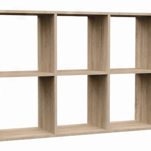 Regał komorowy szafka Malax 2X3 dąb sonoma 78463