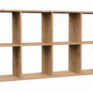 Regał komorowy szafka Malax 2X4 dąb artisan 78452 Regał komorowy szafka Malax 2X4 dąb artisan 78452