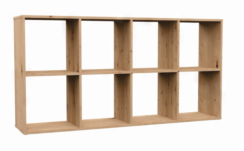 Regał komorowy szafka Malax 2X4 dąb artisan 78452