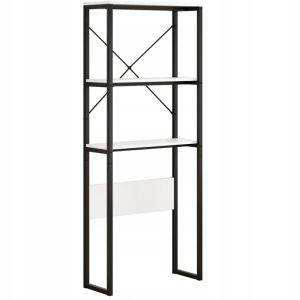 Regał łazienkowy nad pralkę loft industrialny półki klasyczna szafka 160 cm 715142 Regał łazienkowy nad pralkę loft industrialny półki klasyczna szafka 160 cm 715142