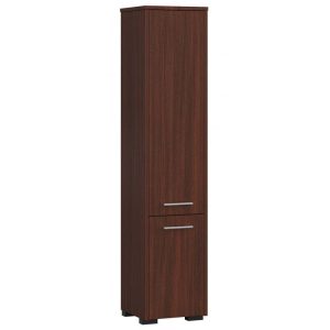 Regał łazienkowy, słupek, drzwi, ELION, 30x30x140, wenge | TYLETEGOTU 988984 Regał łazienkowy, słupek, drzwi, ELION, 30x30x140, wenge | TYLETEGOTU 988984