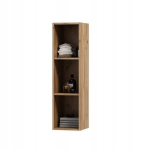 Regał łazienkowy wiszący LUNA 110 dąb craft złoty 595824 Regał łazienkowy wiszący LUNA 110 dąb craft złoty 595824