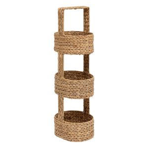 Regał łazienkowy z trawy morskiej 90x25x30 cm HARONA 272444 Regał łazienkowy z trawy morskiej 90x25x30 cm HARONA 272444