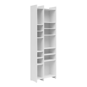 Regał Lenny 60 cm z 12 półkami biały 281853 Regał Lenny 60 cm z 12 półkami biały 281853