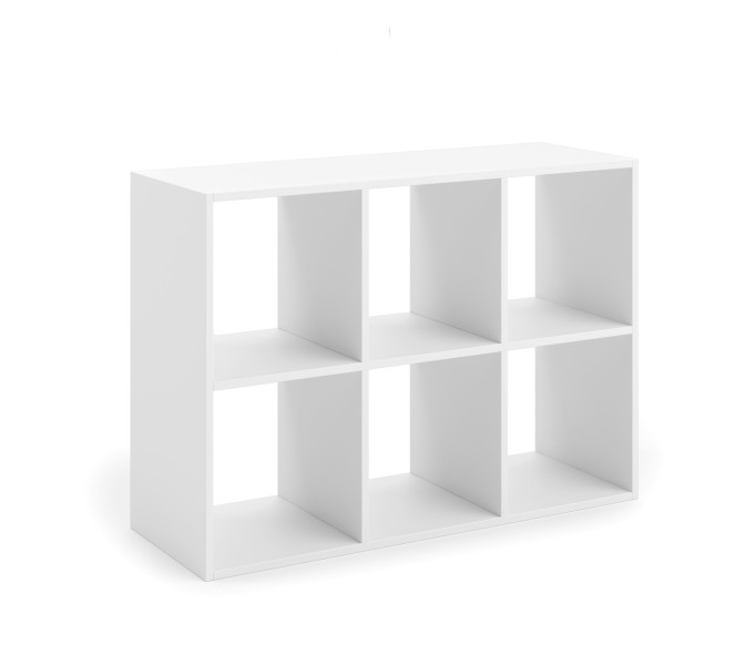 Regał LONI otwarty 2x3 biały 88973