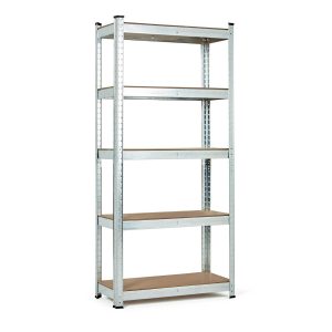 Regał magazynowy 180x90x40 cm stal galwanizowana 5 półek 875 kg ModernHome 663019 Regał magazynowy 180x90x40 cm stal galwanizowana 5 półek 875 kg ModernHome 663019