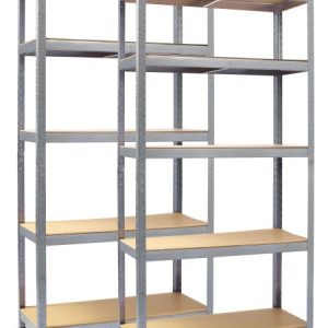 Regał magazynowy 2w1 metalowy 180x90x40cm Humberg 2 szt. 299266 Regał magazynowy 2w1 metalowy 180x90x40cm Humberg 2 szt. 299266