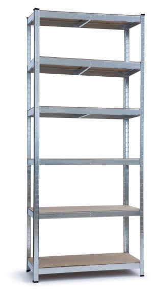 Regał magazynowy metalowy 222x90x40cm szafka półka 759009