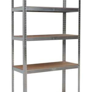 Regał magazynowy metalowy 2w1, 5 półek 150x75x30 cm 536420 Regał magazynowy metalowy 2w1, 5 półek 150x75x30 cm 536420