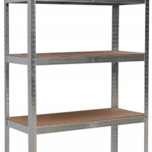 Regał magazynowy metalowy 5 półek wciskany 875kg 150x75x30cm 785207 Regał magazynowy metalowy 5 półek wciskany 875kg 150x75x30cm 785207