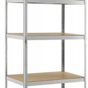 Regał magazynowy metalowy 5 półek wciskany 875kg 180x90x30cm 785205 Regał magazynowy metalowy 5 półek wciskany 875kg 180x90x30cm 785205