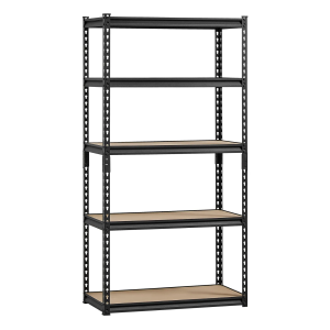 Regał magazynowy metalowy 5-poziomowy 907 kg – regulowane garaż piwnica 850091 Regał magazynowy metalowy 5-poziomowy 907 kg – regulowane garaż piwnica 850091