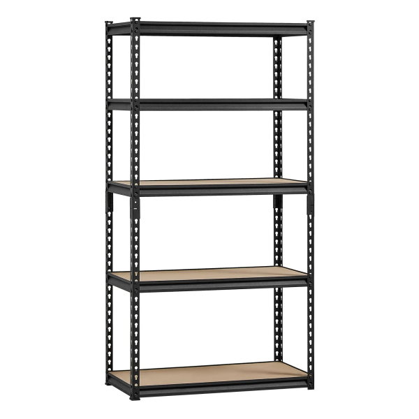 Regał magazynowy metalowy 5-poziomowy 907 kg - regulowane garaż piwnica 850091