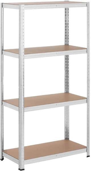 Regał magazynowy metalowy do garażu 600kg 174x80x40cm 784691