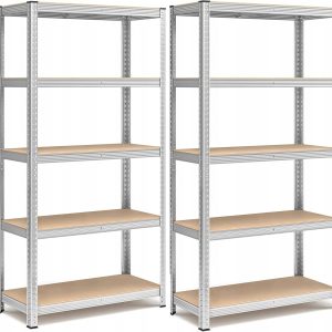 Regał Magazynowy Metalowy Garażowy do Biura 180x90x30cm 875kg 2 szt 804267 Regał Magazynowy Metalowy Garażowy do Biura 180x90x30cm 875kg 2 szt 804267