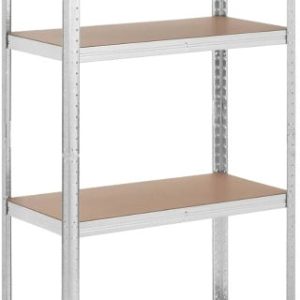 Regał magazynowy metalowy mocny do garażu do piwnicy 180x90x40cm 785208 Regał magazynowy metalowy mocny do garażu do piwnicy 180x90x40cm 785208