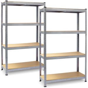 Regał magazynowy metalowy Plonos 174x80x40cm, 2 szt. 353113 Regał magazynowy metalowy Plonos 174x80x40cm, 2 szt. 353113