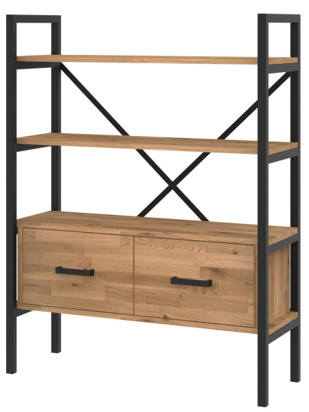 Regał Medium-Cabinet 130x80x30 cm LOFT z drzwiczkami K1-1 333334