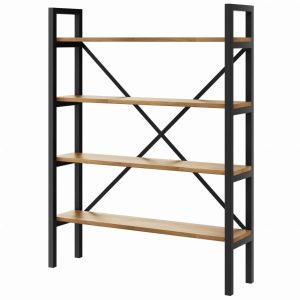 Regał Medium Industrial Loft na książki D4 130x140x40 cm 135536