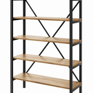 Regał Medium Industrial Loft na książki D5 160x80x30 cm 135541 Regał Medium Industrial Loft na książki D5 160x80x30 cm 135541