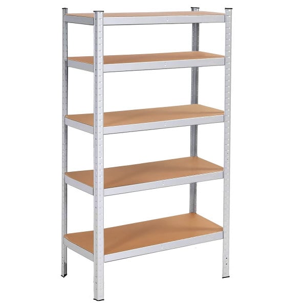 Regał metalowy magazynowy 5 półek 150x75x30 cm 625 kg 455177