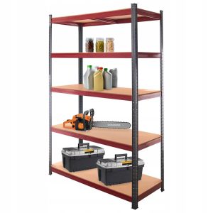 Regał Metalowy Magazynowy 5 Półek 180X120X45 Cm Warsztatowy 1375Kg Mega-M 734978 Regał Metalowy Magazynowy 5 Półek 180X120X45 Cm Warsztatowy 1375Kg Mega-M 734978
