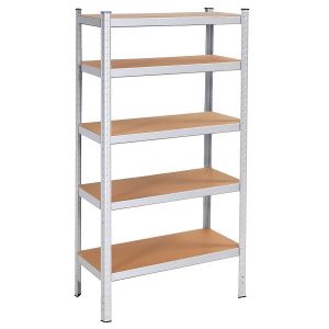 Regał metalowy magazynowy 5 półek 180x90x30cm 875kg 356974