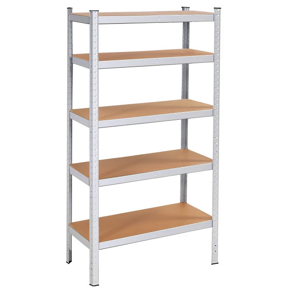 Regał metalowy magazynowy 5 półek 180x90x40cm 875kg garażu 356975