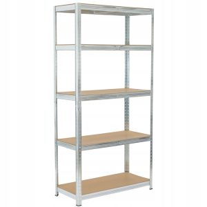Regał metalowy ocynkowany magazynowy garażowy 180x90x40 trwały 875kg 755888 Regał metalowy ocynkowany magazynowy garażowy 180x90x40 trwały 875kg 755888