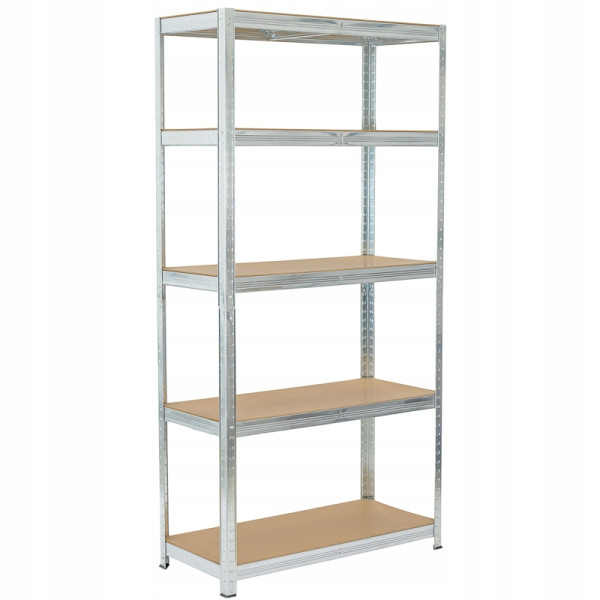 Regał metalowy ocynkowany magazynowy garażowy 180x90x40 trwały 875kg 755888