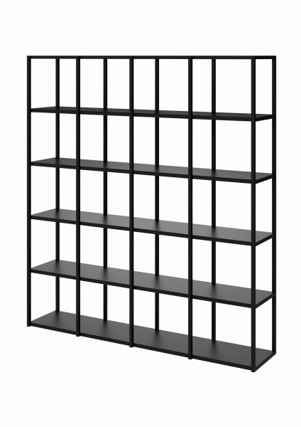 Regał metalowy STEEL BOX 177x160x30/34 Loft na książki i segregatory LOFT 518239