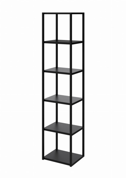 Regał metalowy STEEL BOX 177x40x30/34 na książki i segregatory LOFT 518248