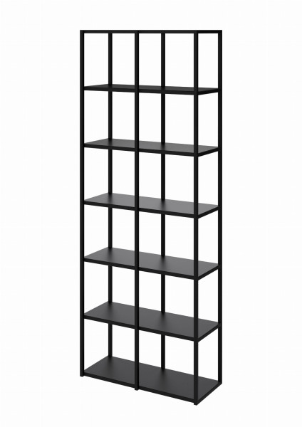Regał metalowy STEEL BOX 177x80x30/34 Loft na książki i segregatory LOFT 518249